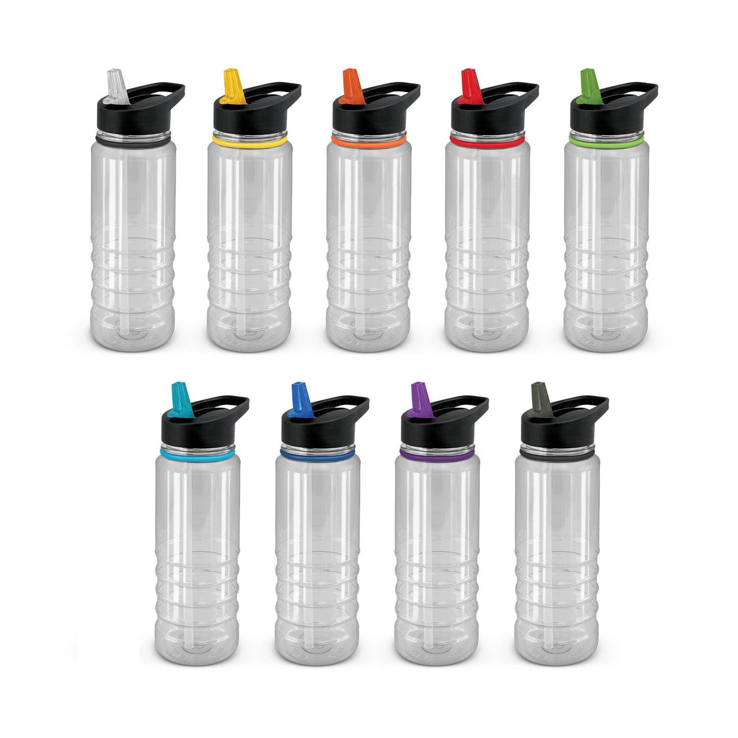 Triton Elite Bottle - Clear and Black