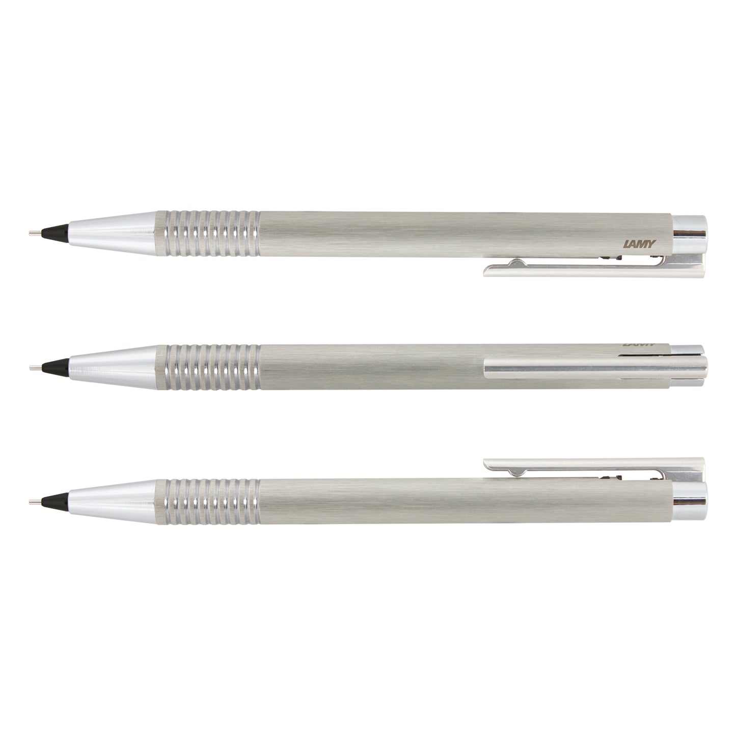 Lamy Logo Pencil - Brushed Steel