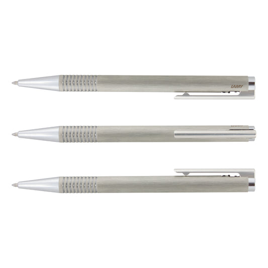 Lamy Logo Pen - Brushed Steel