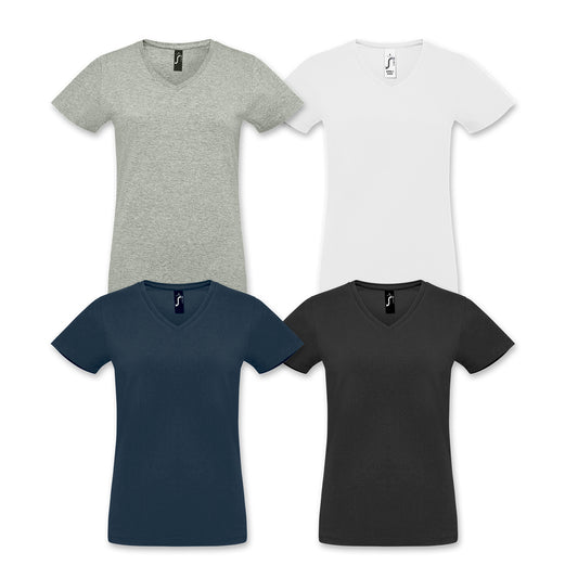 SOLS Imperial Womens V Neck TShirt