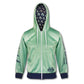 Custom Womens Sports Zipped Hoodie